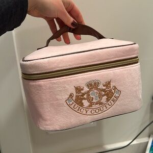 Juicy couture terry makeup bag